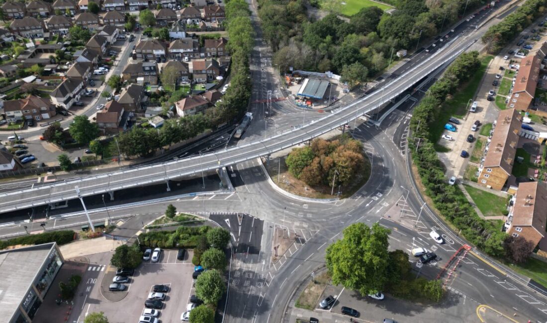 Gallows Corner flyover fully reopens to traffic